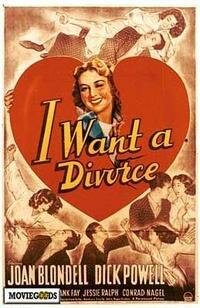 Я хочу развестись (1940)